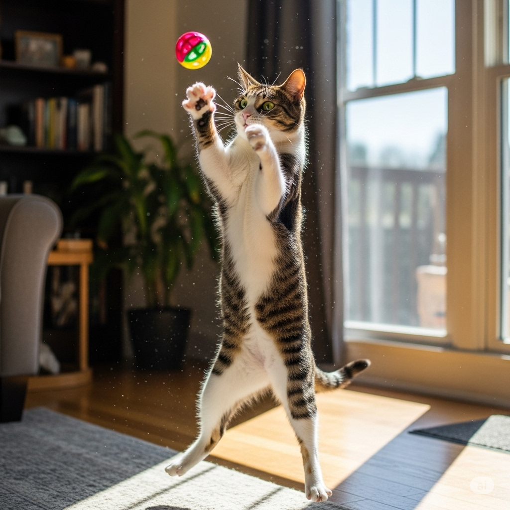 Cara mencegah obesitas pada kucing